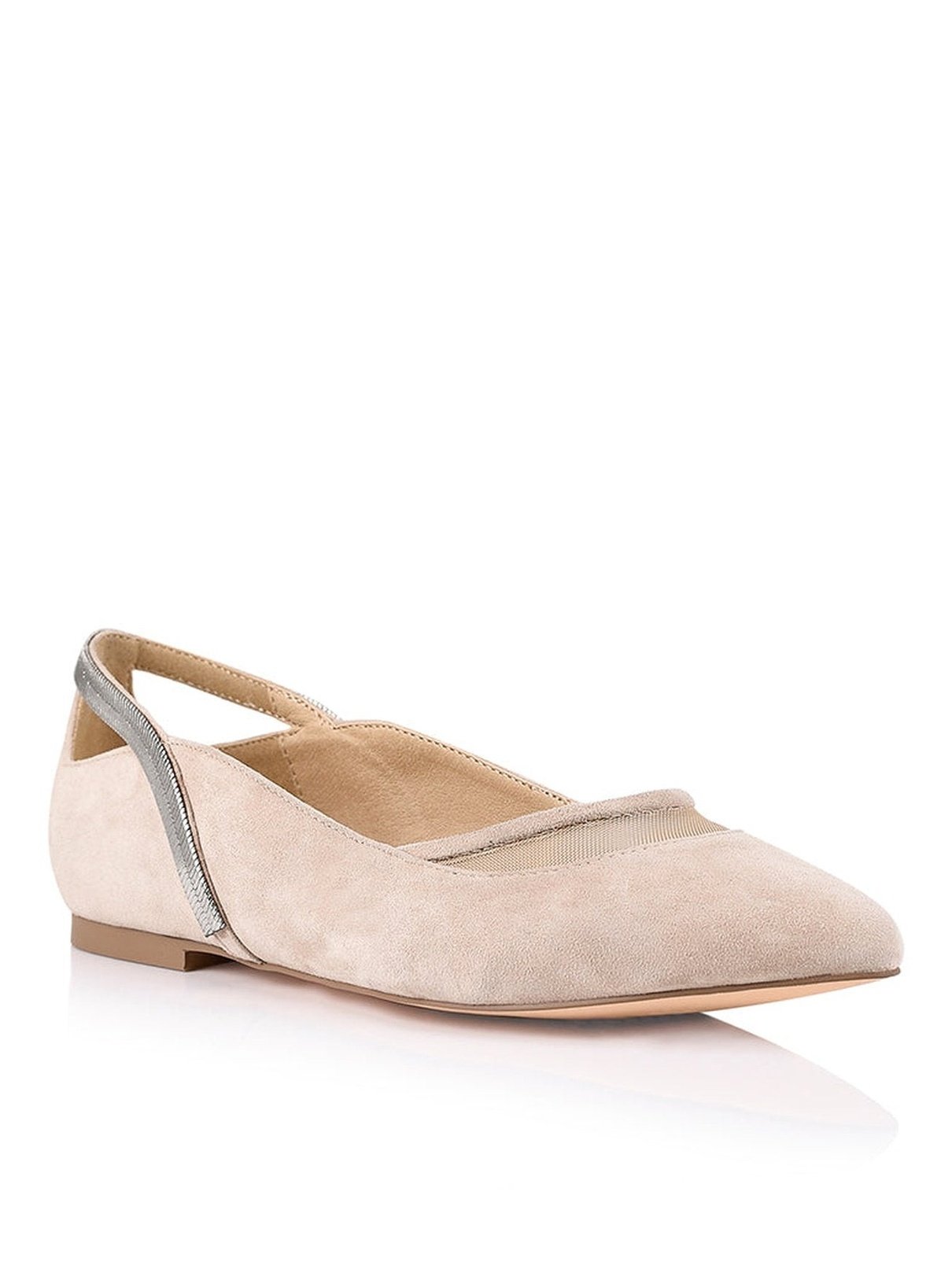 Racquel Suede Nude Shoes