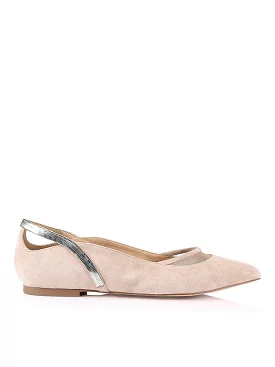 Racquel Suede Nude Shoes