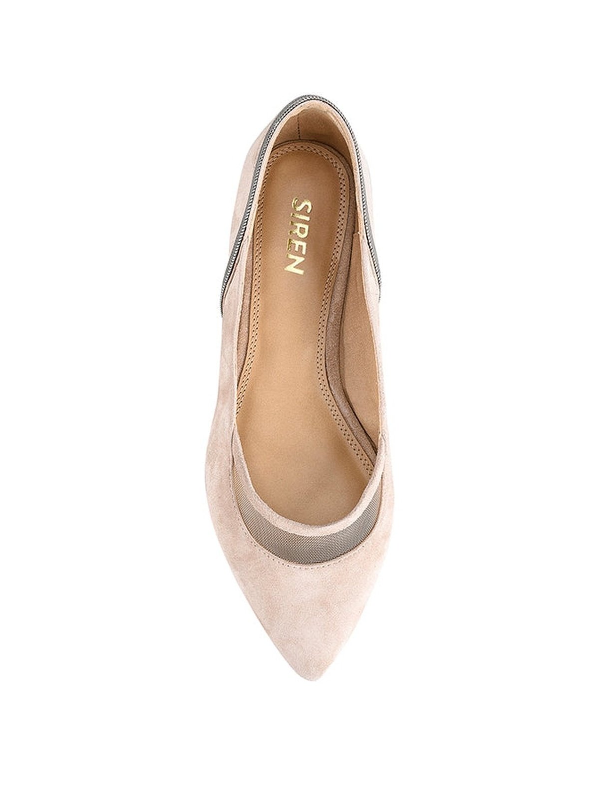 Racquel Suede Nude Shoes