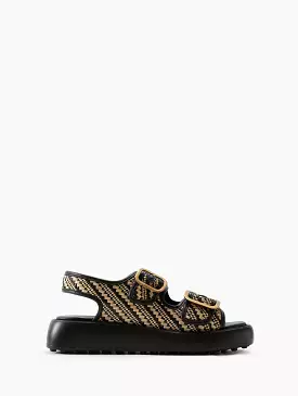 Raffia Sandal