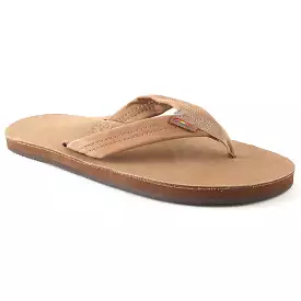 Rainbow Leather Men's Flip Flop Sandals