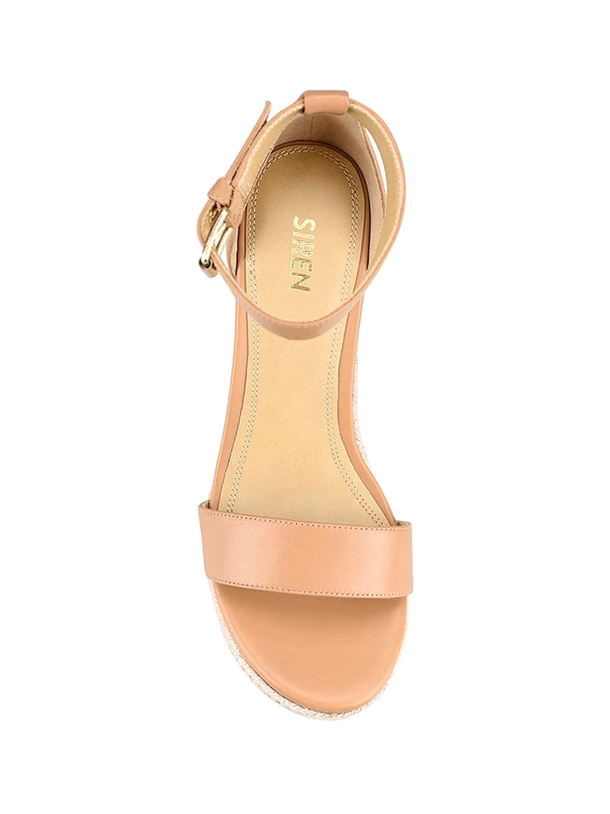 Reign II Wedge Sandals - Tan Leather