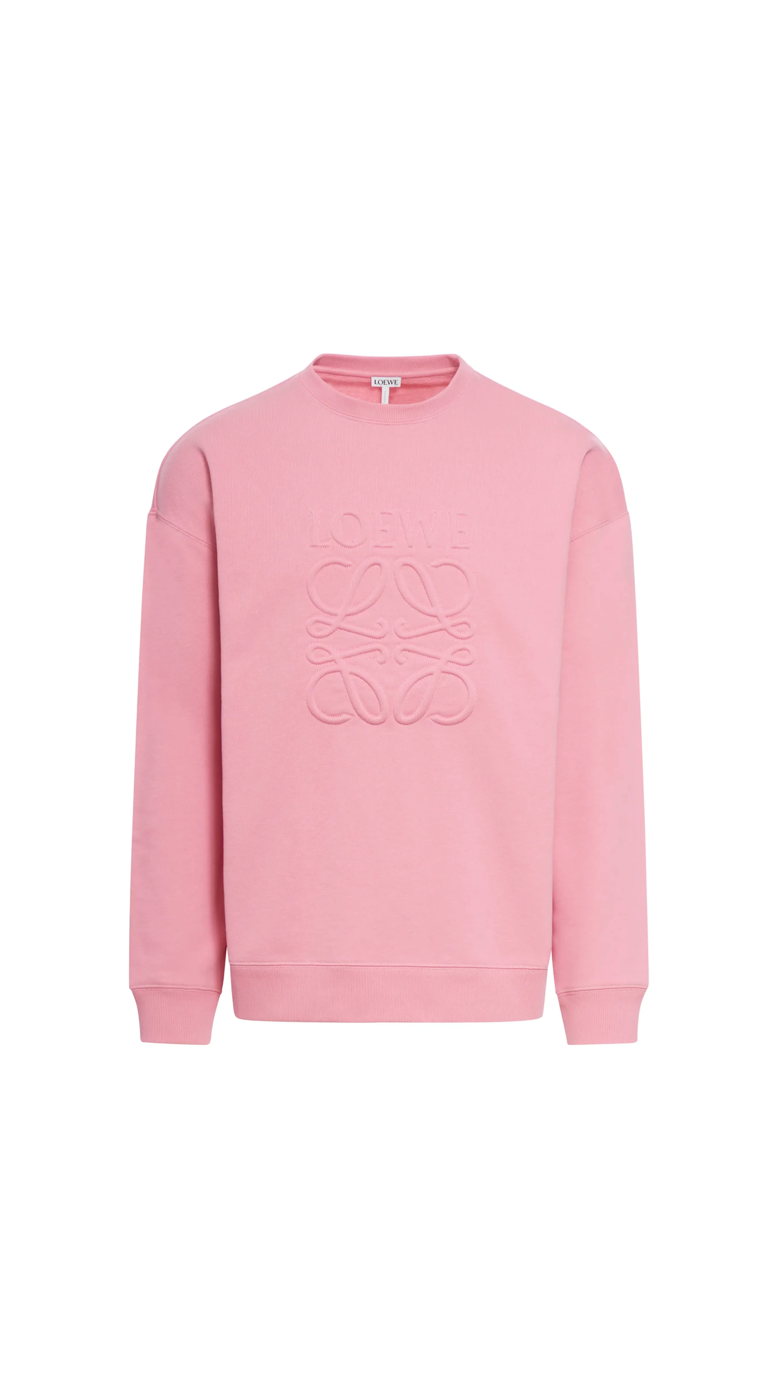 Relax Fit Sweatshirt in Cotton - Candy