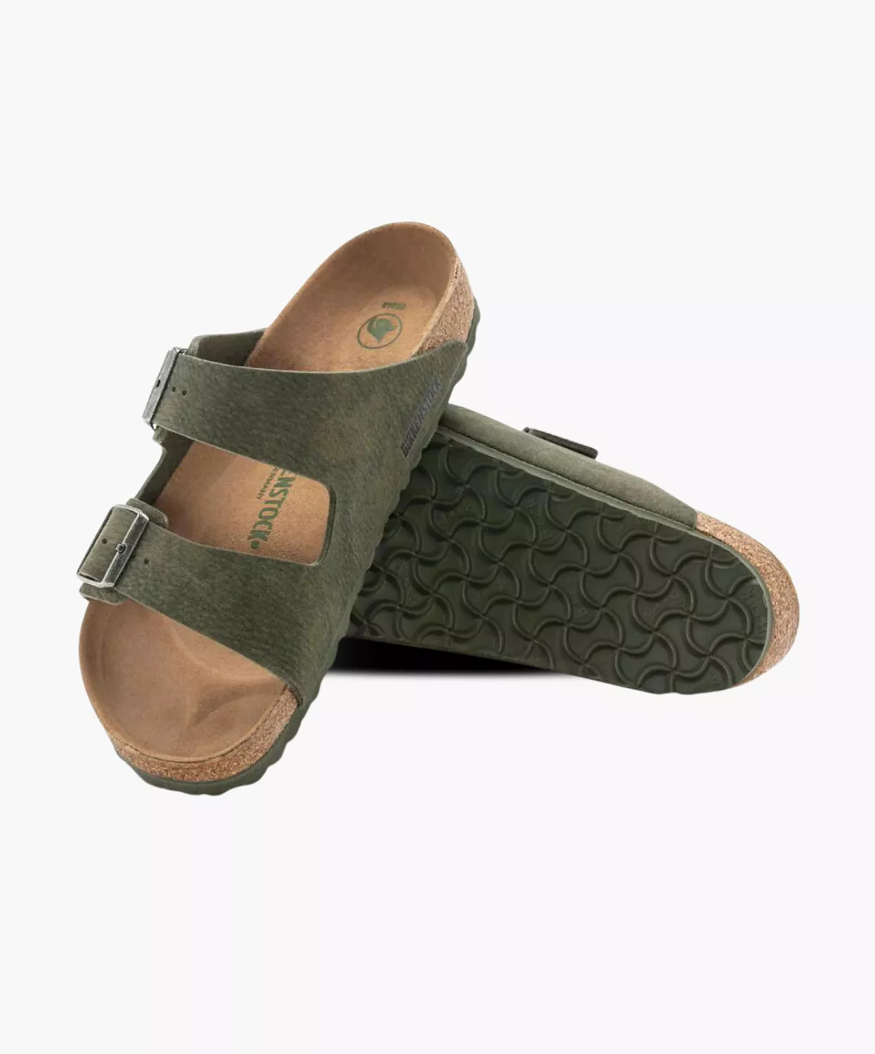 Results: Birkenstock Arizona Vegan Sandals - Desert Dust Thyme.