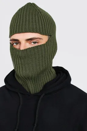 Rib Knit Balaclava