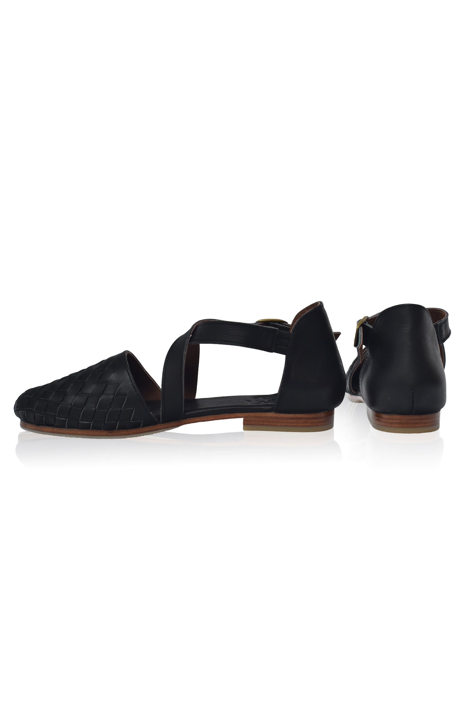 Riviera Leather Flat Shoes