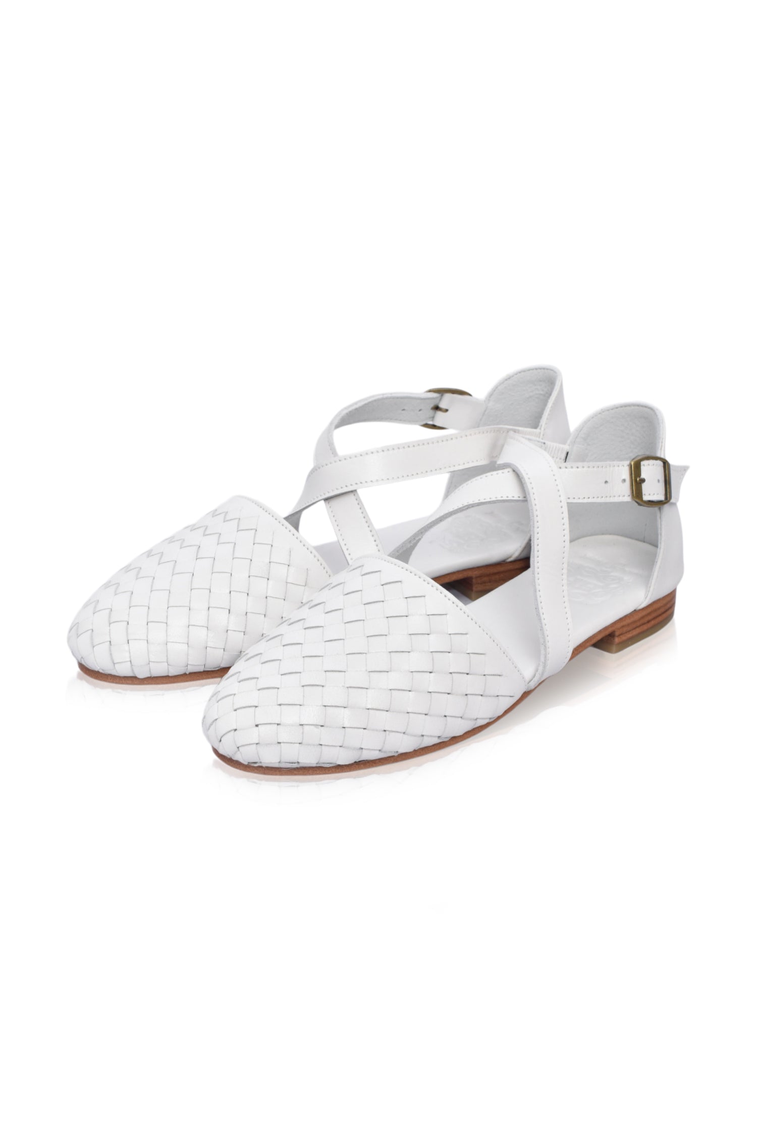 Riviera Leather Flat Shoes