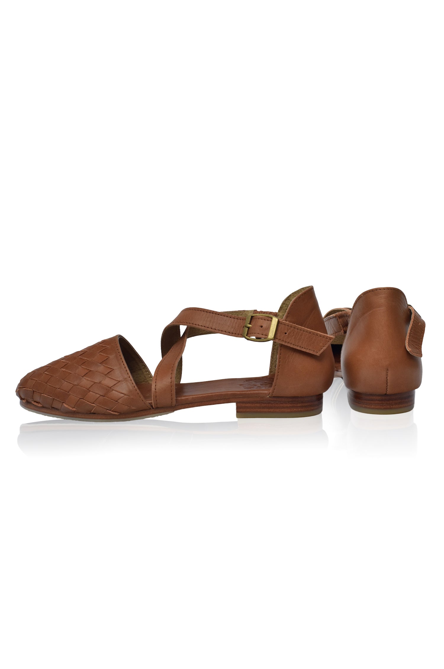 Riviera Leather Flats - Shop now!