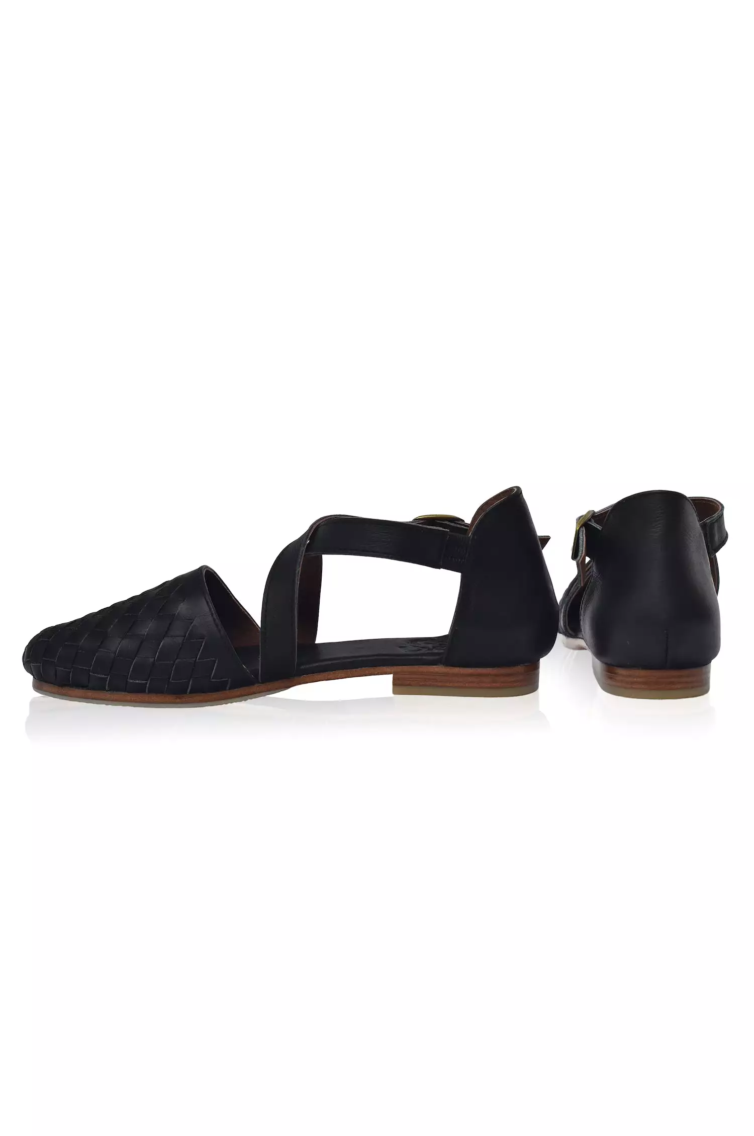 Riviera Leather Flats - Stylish Leather Flats - Womens Leather Flats