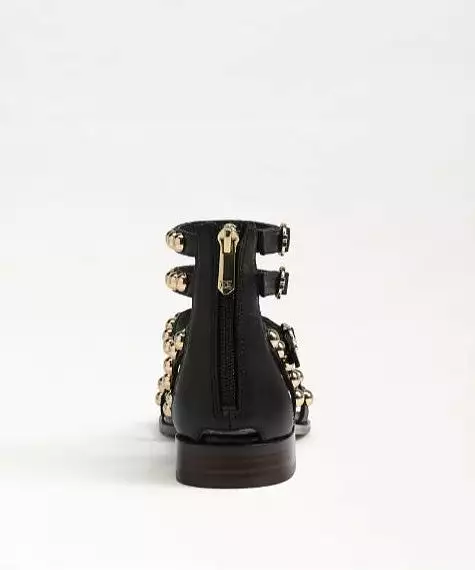 Sam Edelman Estella Studded Sandal - Black