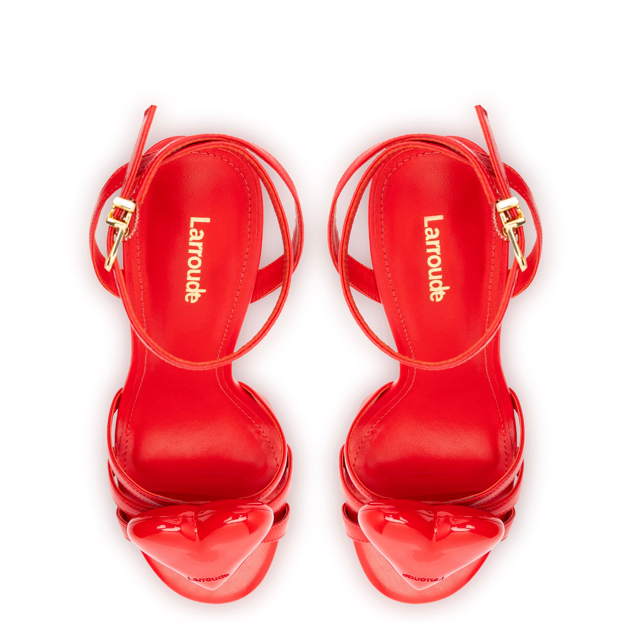 Scarlet Leather Amore Sandal | Shop Now