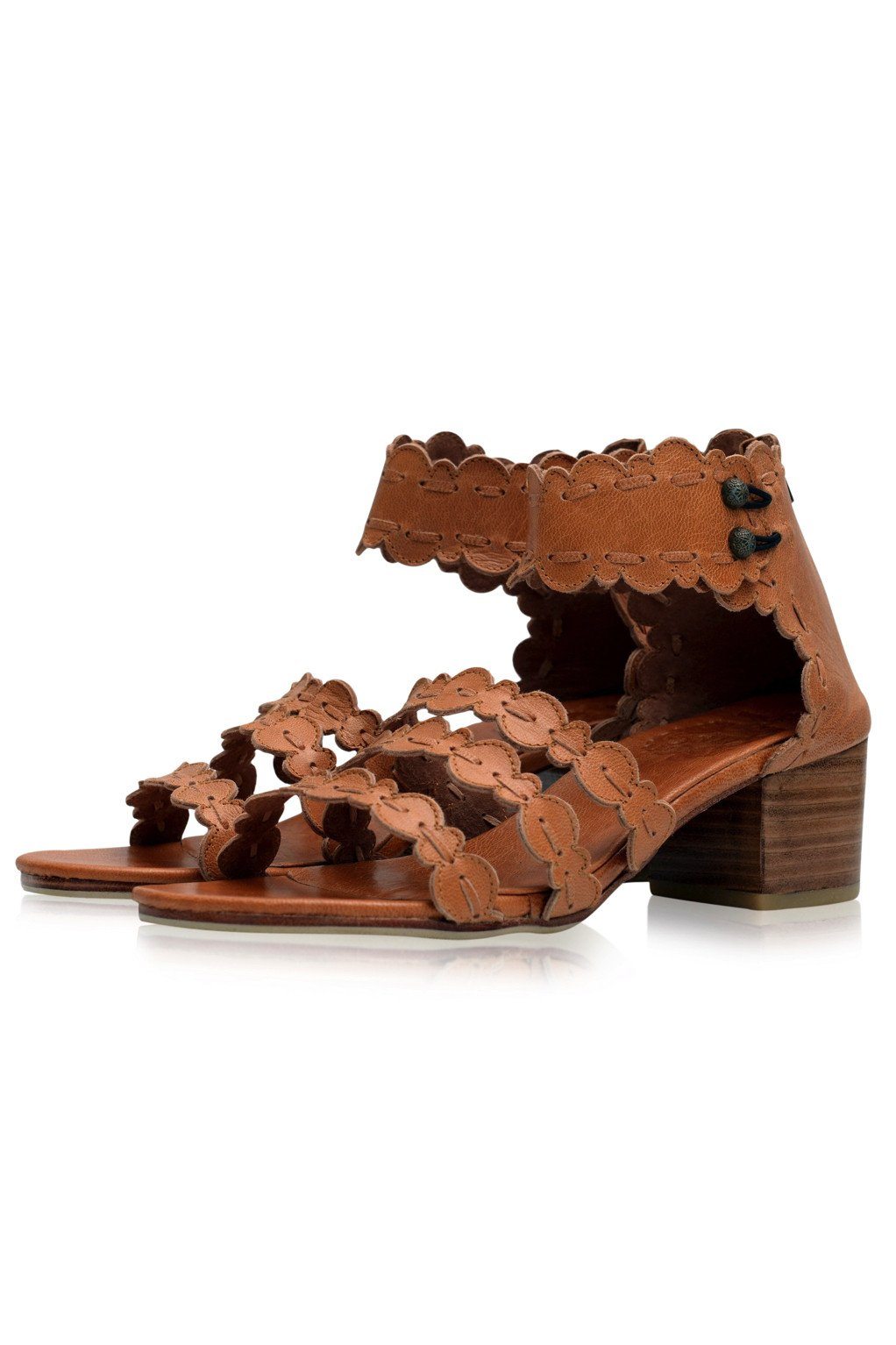 Seaside Leather Sandals: Premium Leather Sandals, Beachwear Sandals, Stylish Beach Sandals.