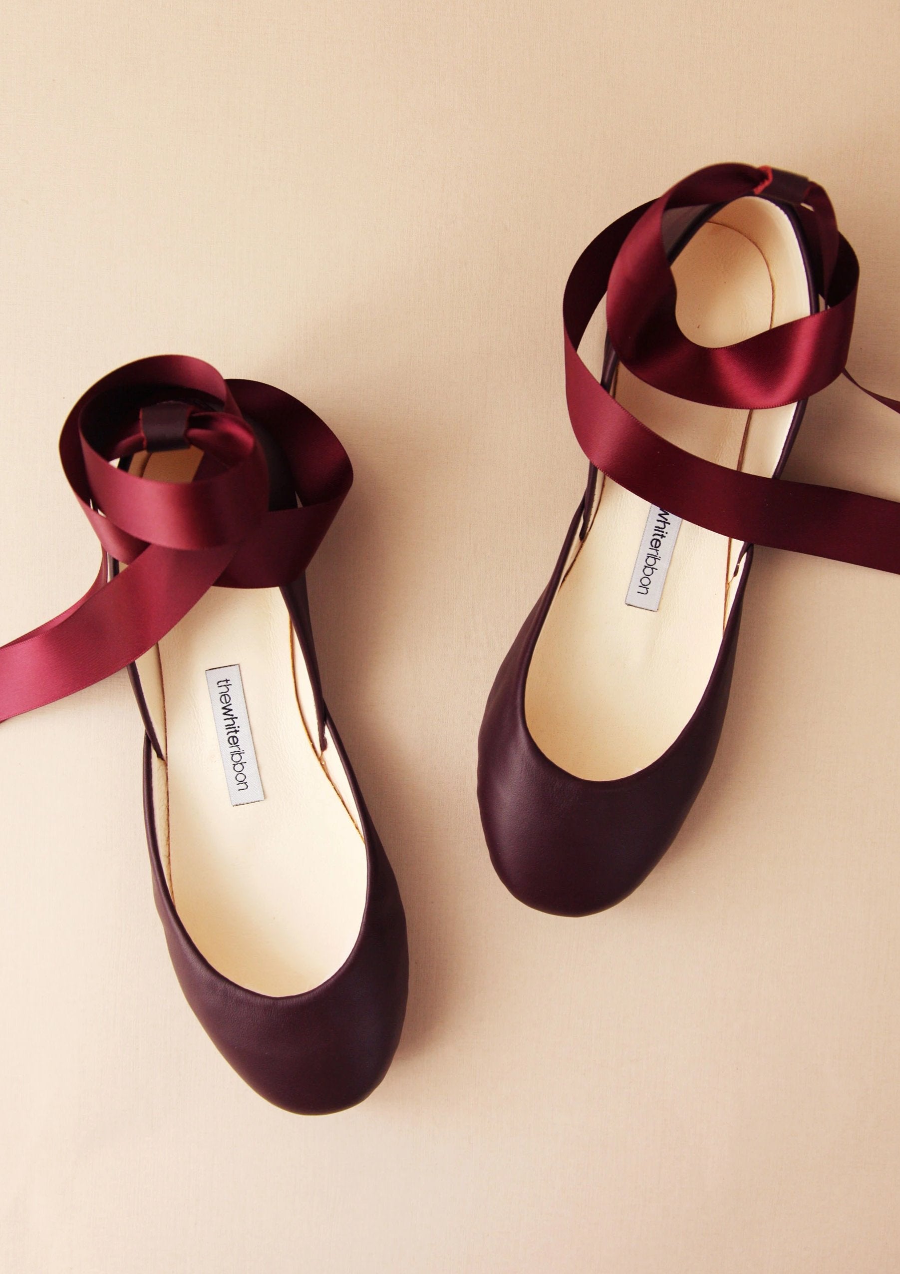 SEO Result: Bordeaux Luna Ballet Flats - Shop Now!