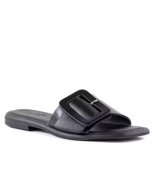 Seychelles Black Manhattan Slide Sandal Buckle Seychelles Manhattan Black Slide Sandal Buckle Seychelles Black Buckle Slide Sand