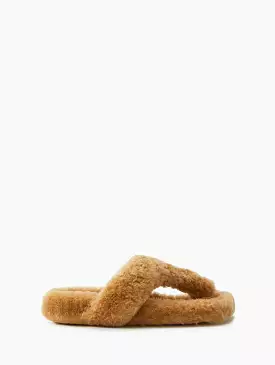 Shearling Sandal - Easy Slip-On, Comfortable and Stylish