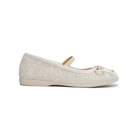 Shimmer Elastic Ballet Flats