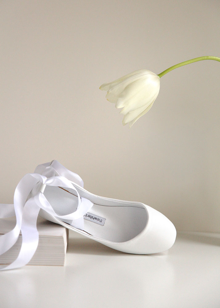 Sienna ballet flats Lily white