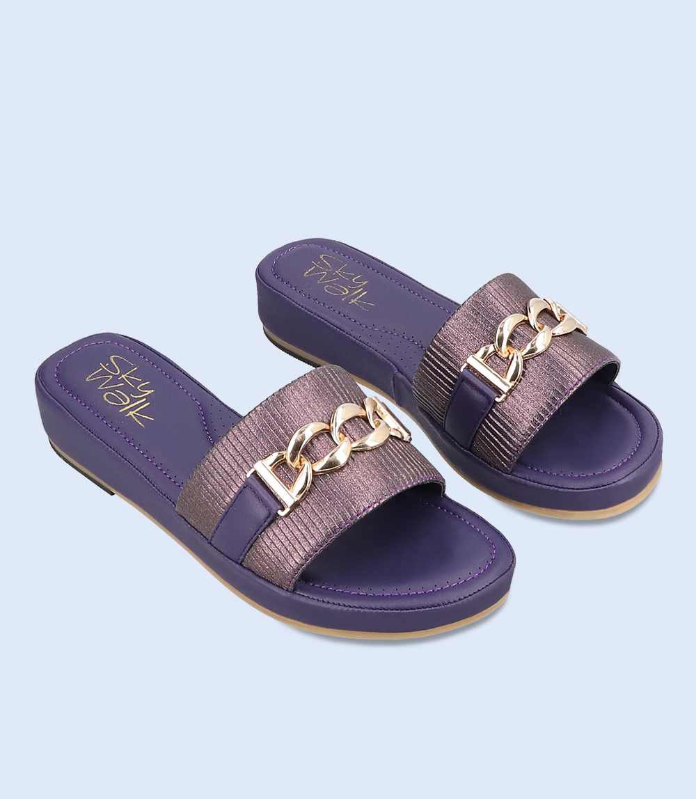 Slipper for Women - Comfortable and Stylish Purple Design