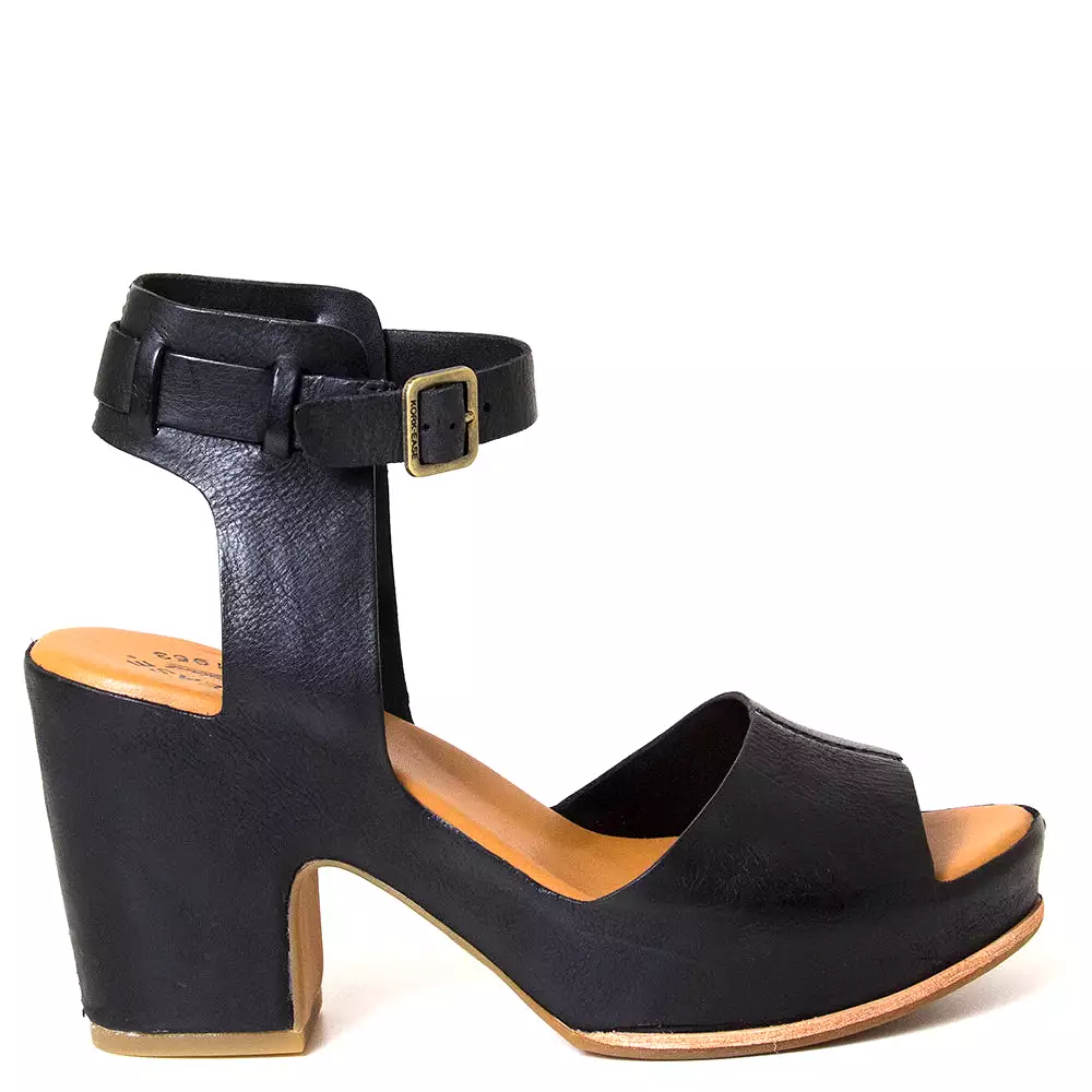 Stasia Platform Leather Sandal for Women