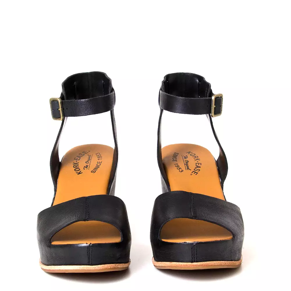 Stasia Platform Leather Sandal for Women