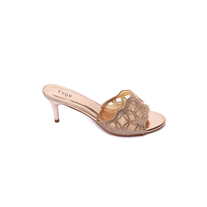 Stiletto Mule HL 22 with Beautiful Embellishments