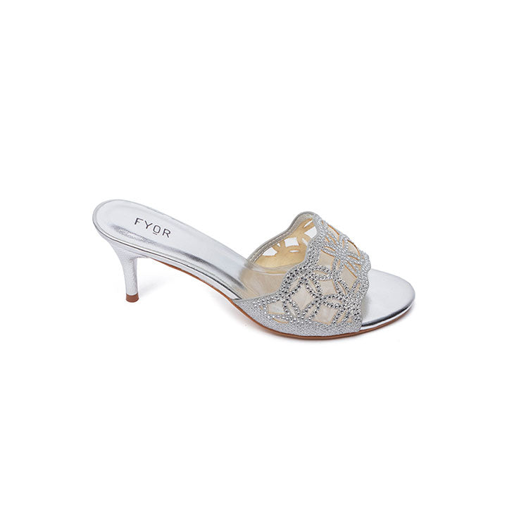 Stiletto Mule HL 22 with Beautiful Embellishments