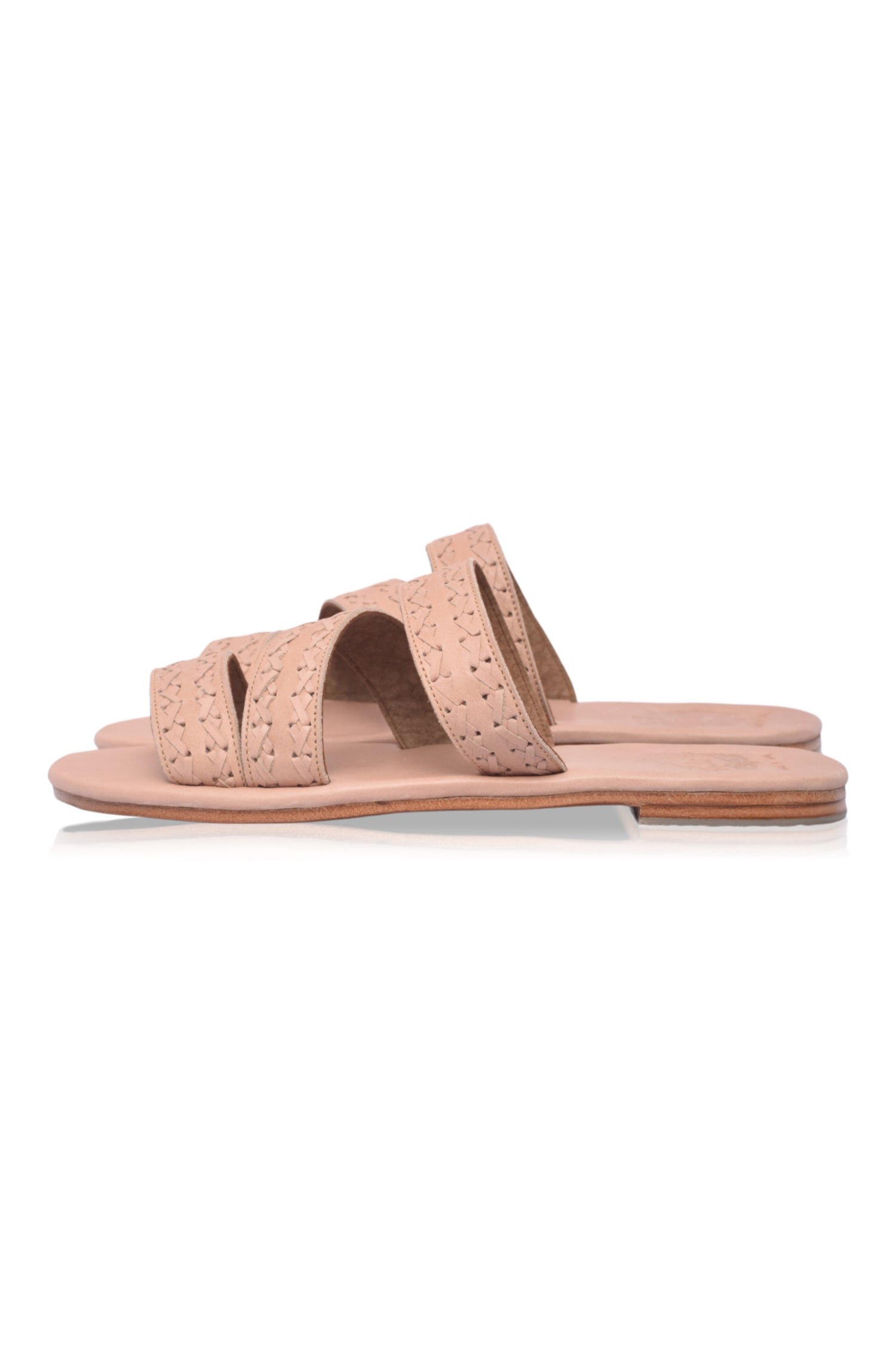 Stylish Leather Slide Sandals for Sailing