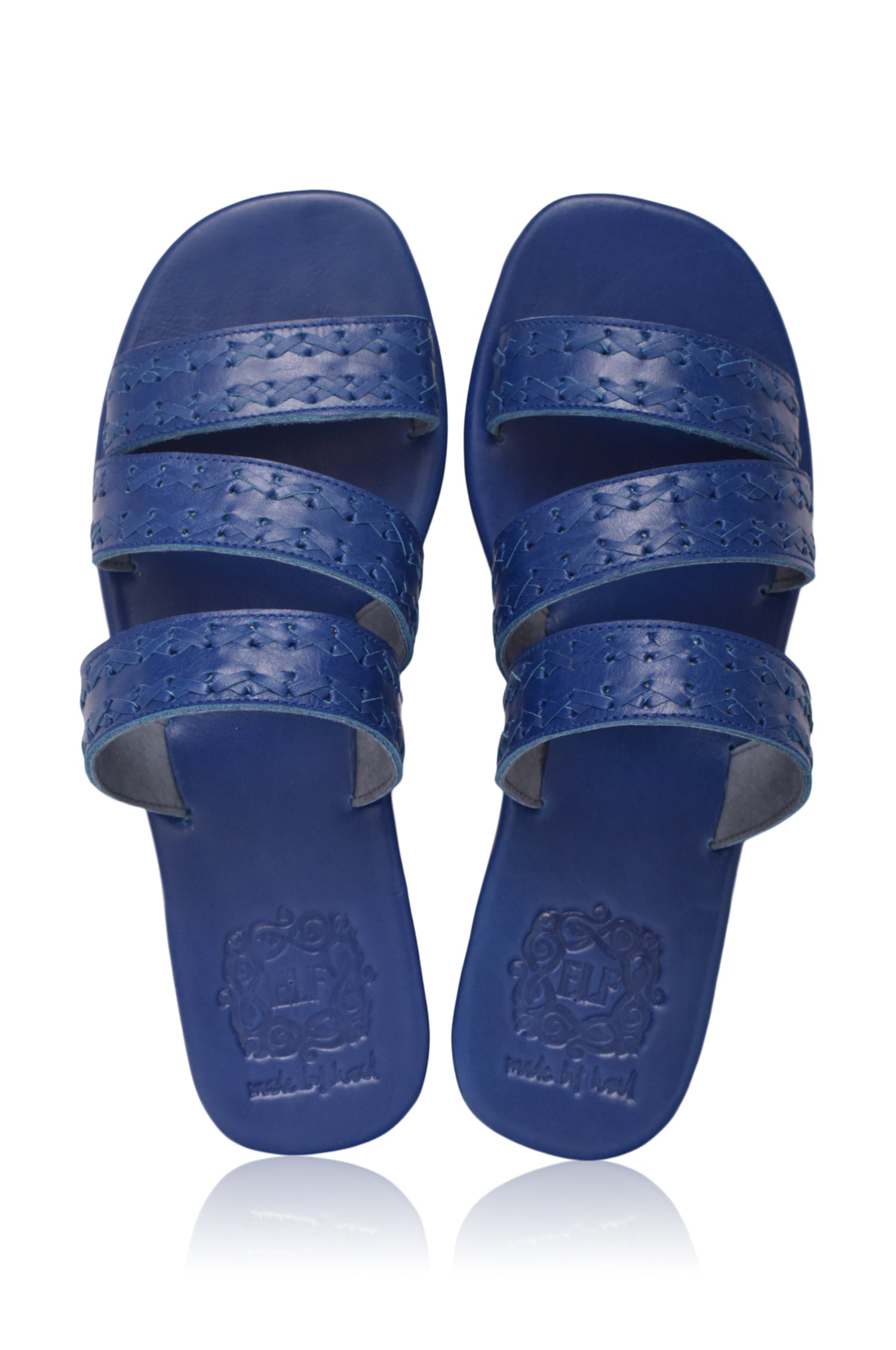 Stylish Leather Slide Sandals for Sailing