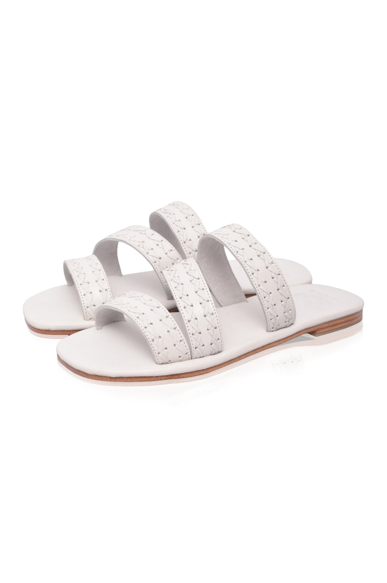 Stylish Leather Slide Sandals for Sailing