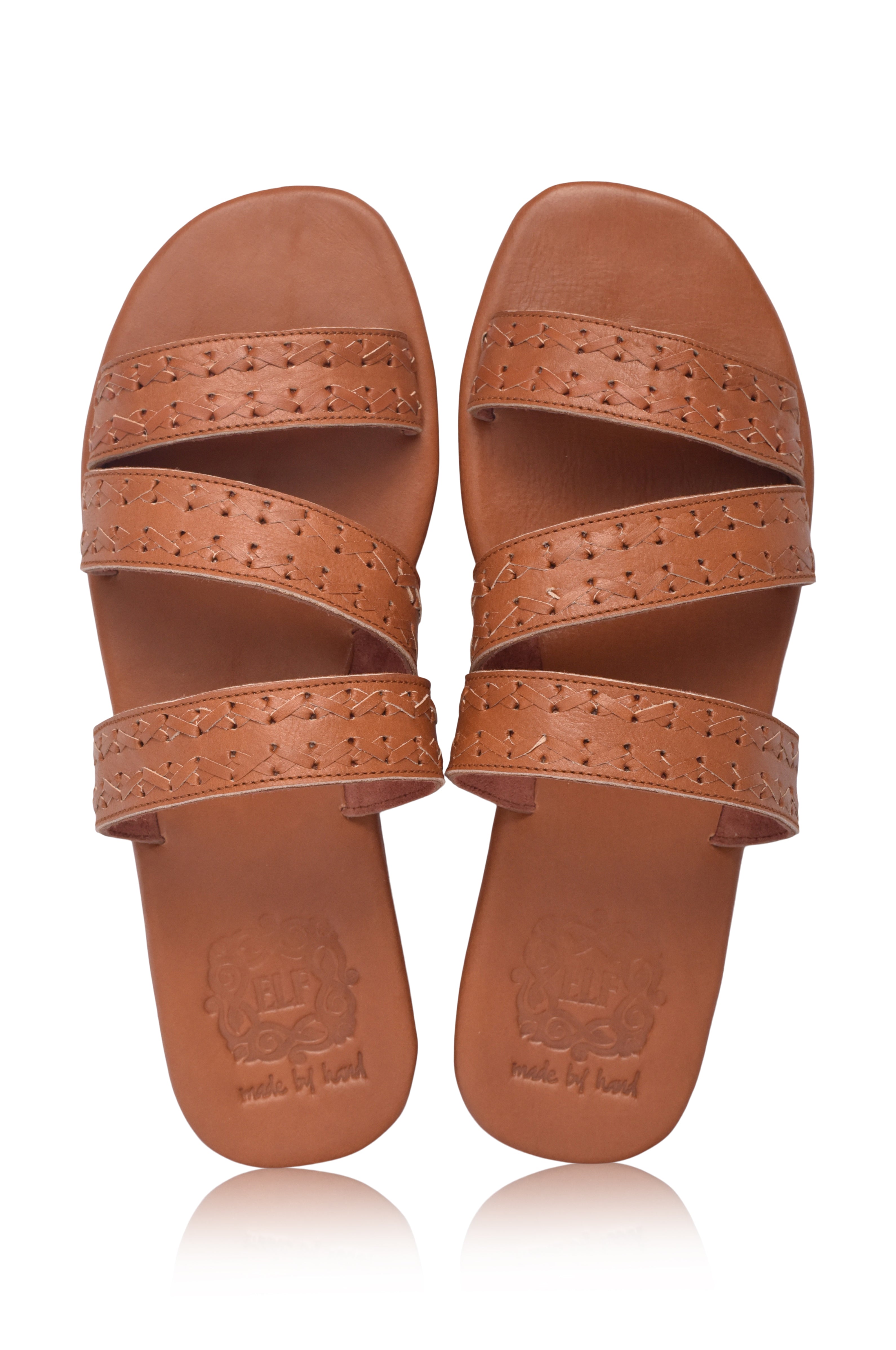 Stylish Leather Slide Sandals for Sailing