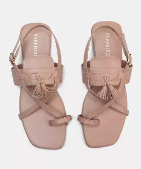 Synthetic Leather Sandals