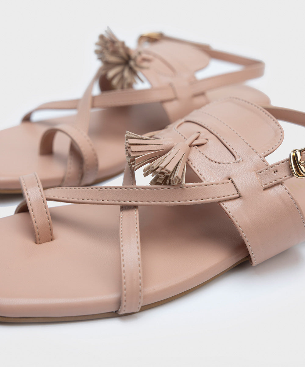 Synthetic Leather Sandals