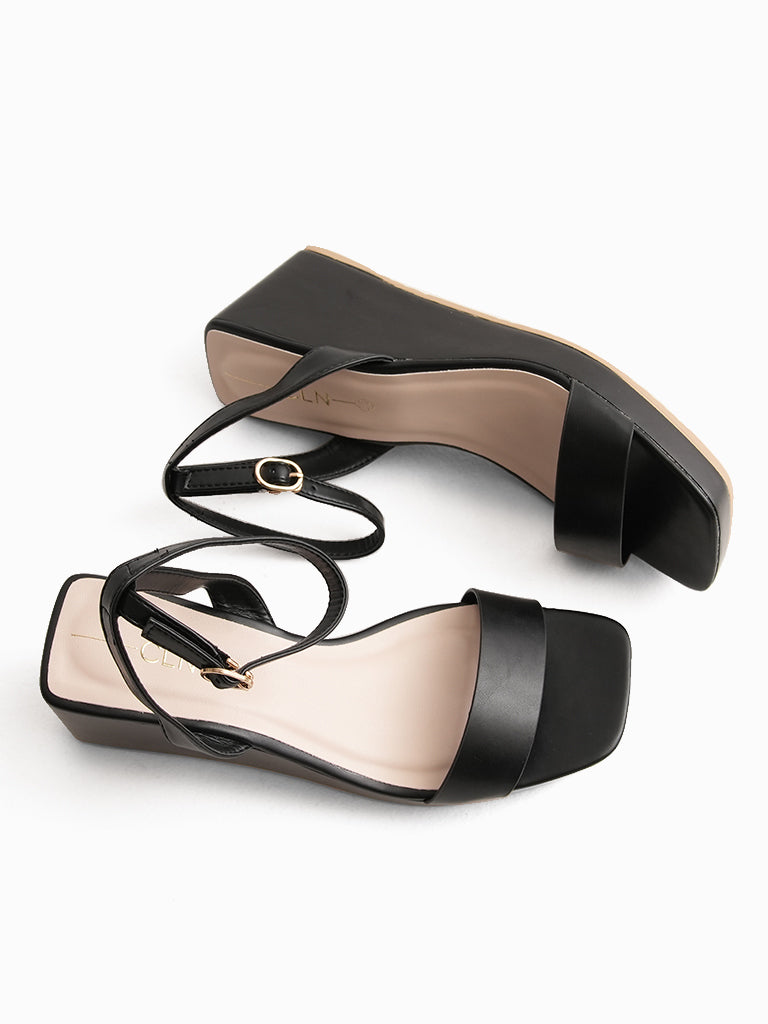 Tahoma Strappy Wedge Sandals