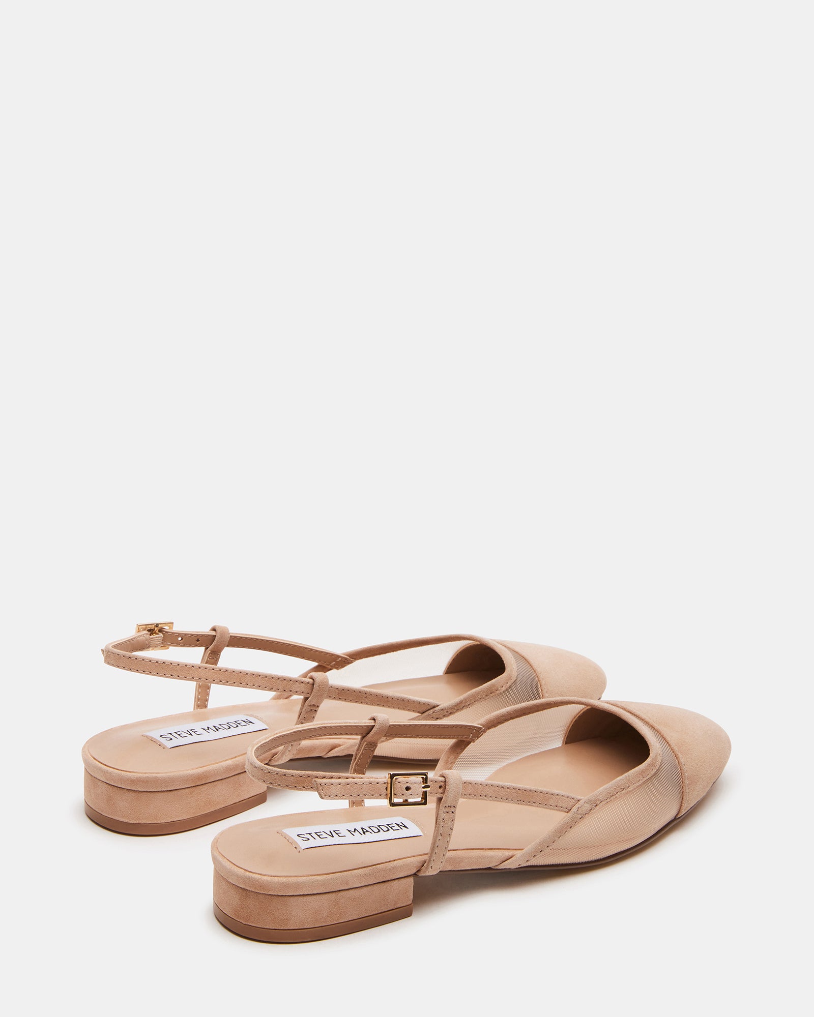 Tan Suede Mesh Belinda