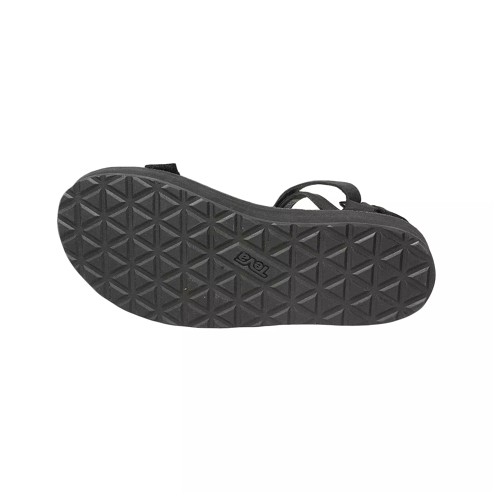 Teva Women's Black Leather Midform Universal Sandals