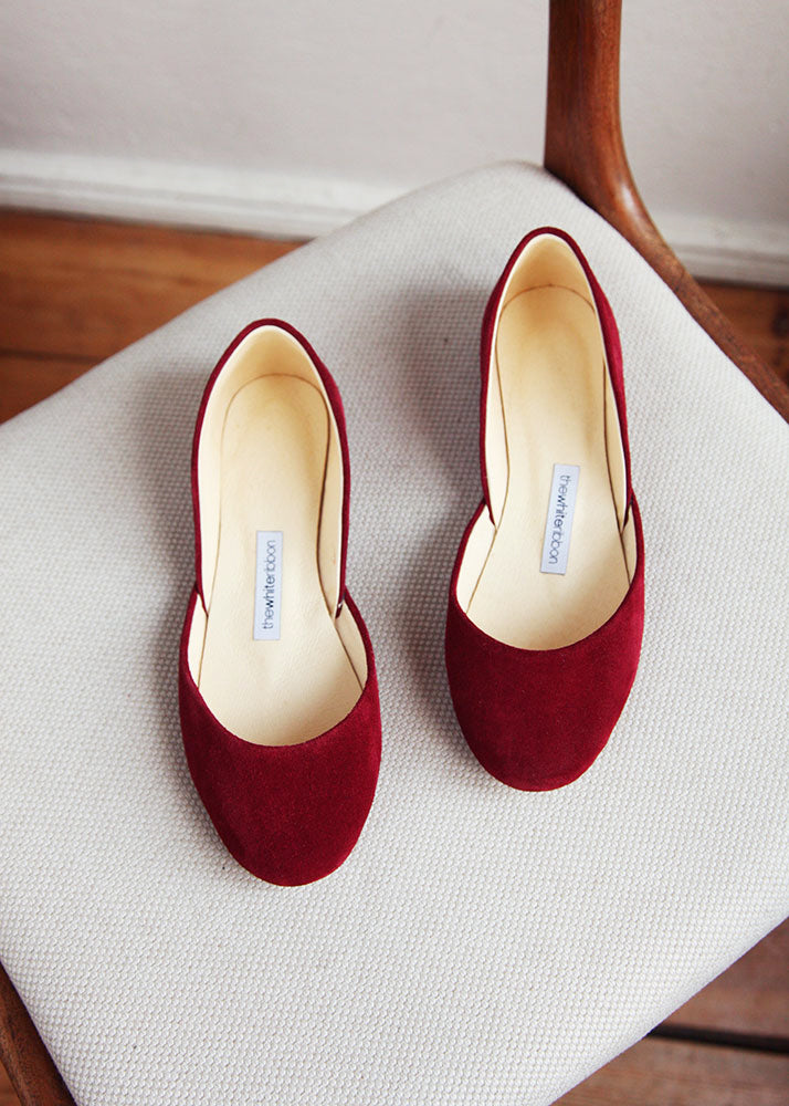 Thea Flats - Cherry Red