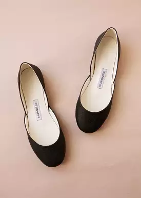 Thea vegan ballet flats black