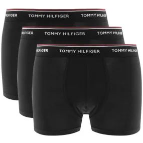 Tommy Hilfiger Black 3 Pack Trunks