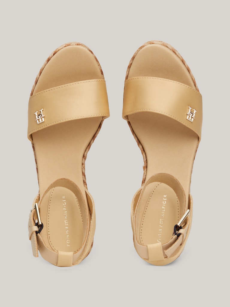 Tommy Hilfiger Wedge Sandals Harvest Wheat