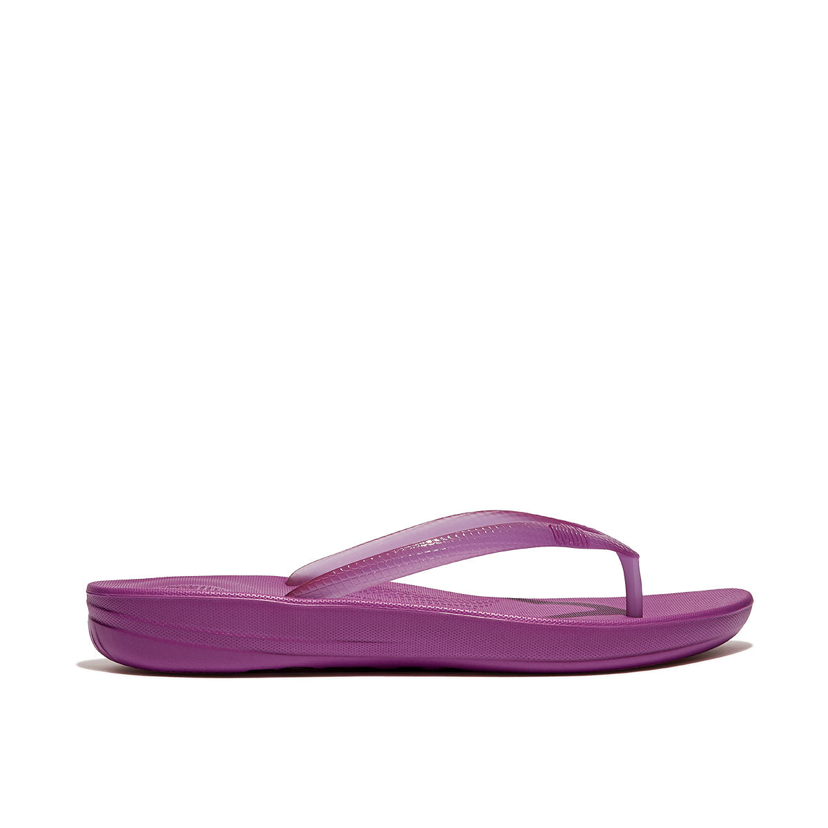 Transparent Violet Flip-Flops - Fit-Flop Iqushion