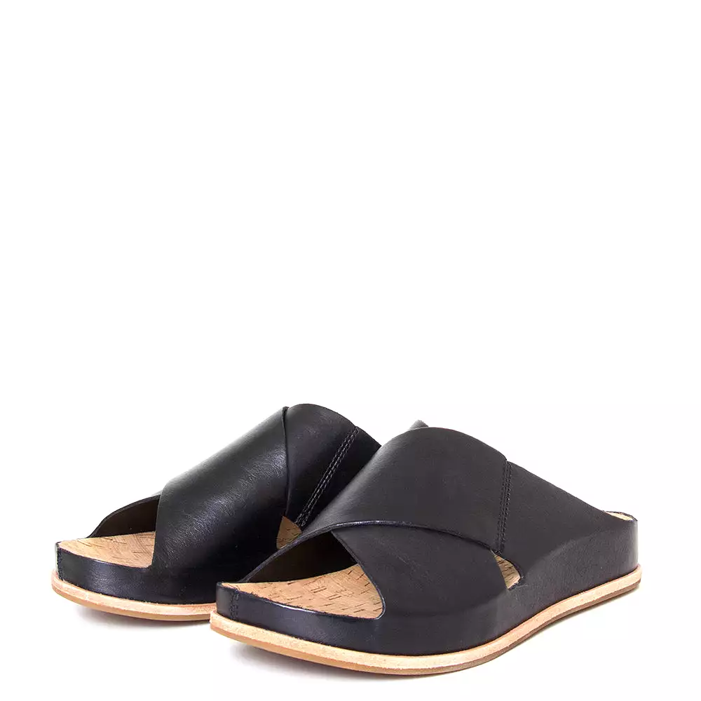 Tutsi Women's Slide Sandal: Cross-Band Style