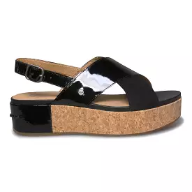 UGG black sandals for women: Shoshana