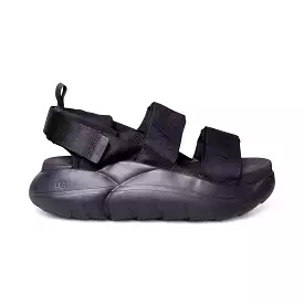 UGG Women's Black Sandals - La Cloud Sport