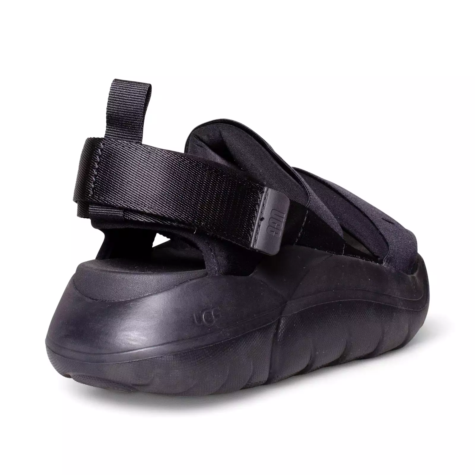 UGG Women's Black Sandals - La Cloud Sport