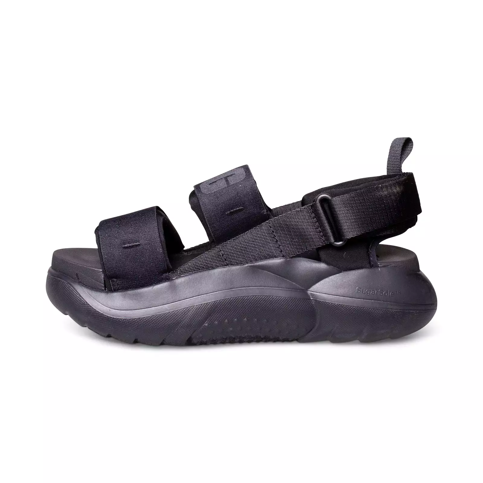 UGG Women's Black Sandals - La Cloud Sport