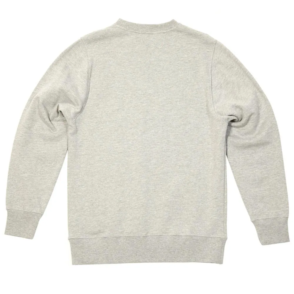 UND Basic Pullover Crew Grey Heather | Undefeated - Undefeated