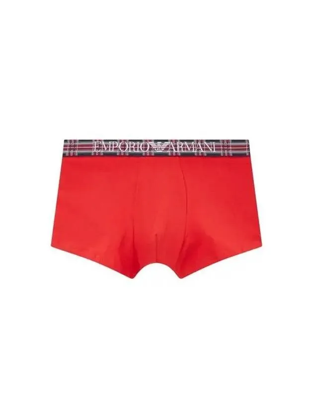 Seasonal Men's Cotton Underwear with Red Check Pattern - Big Sale 8 18