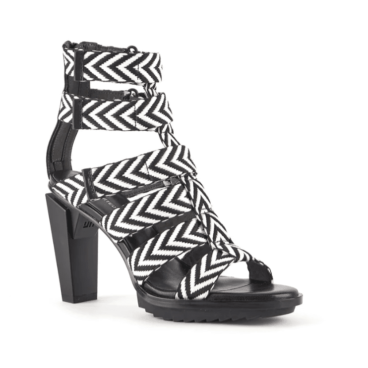 United Nude Roma Gladiator Sandal - Mono Black & White