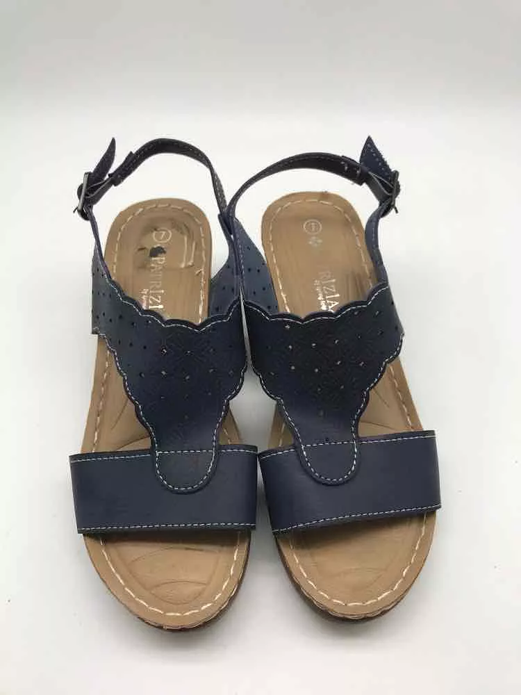 Used Patrizia Blue Size 7 Slingback Sandals for Sale