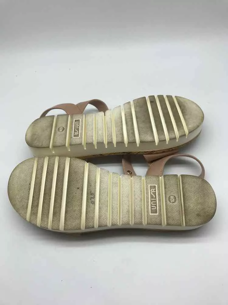 Used Unisa Pink Size 10 Slingback Sandals for Sale